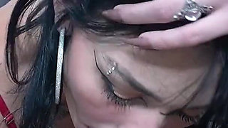 Delicious Blowjob From a Perfect Goth