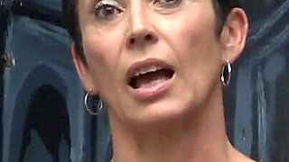 Short Haired Cougar Spreads Legs for Fat Cock 3941 2