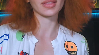 POV: Busty Redhead Bartender Closed the Bar Just for Me