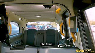 Faux cab - pink haired wonder banger gets her pussy creampied