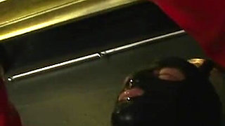 Tied up humiliated guy