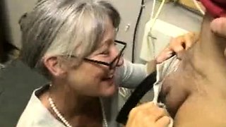 Over 40 milf strokes and handjobs a young stud