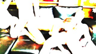 Melania Dark DP goes wet, 2on1 rough anal and double deepthorating