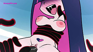 Panty, Stocking, Scanty and Kneesocks Do Beach Activities ( Cartoon Parody )