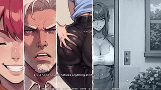 My New Girlfriend Taboo Hentai Game Ep.49 My Step Sis Grabbed My GF's Ass in Front of Her Stepfather!