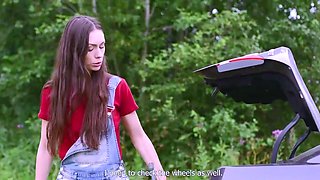 My Car Broke Down...better Fuck A Stranger!