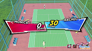Ep12: Hentai Scenes with Martina, Venus and Monica - Academy Love Saga: Tennis Angels Ex