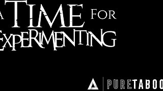 Hot milf and her stepson call their new roommate girl for a wild FFM threesome sex