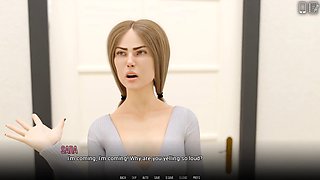 Dandy hero gets down in a 3D animated sex scene