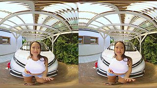 PK Car: Blowjob, Babe  Asian VR Porn