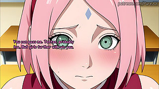 Pass through a tough Naruto girls' breasts examination (JOI)