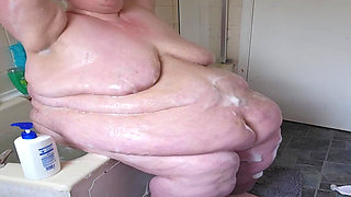 SSBBW Unable to Bath Part 2 in the Bathroom