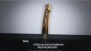 Weekend Lollygagging - Gameplay - Roleplay - Petite Teen - Nina Investigation - Anal Fisting and Sex on Bed