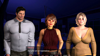 In Her Service V0.96 - Part 8 - Mistress Talia Starts the Four-person Swinger Fun, and I Got to Really Penetrate Her