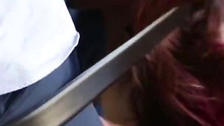 Skin Diamond's ass pounded by Rocco Siffredi's cock