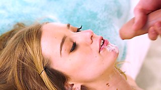 Markus Dupree and Haley Reed in intense doggy style action