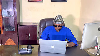 I Went to Greet My Stepsister Husband at Him Office and We Fuck