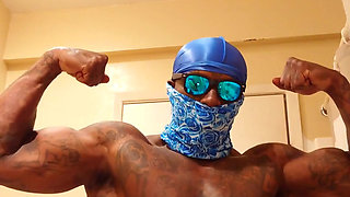 BBC Worship Hallelujah Johnson ( Jeremiah ) Tall Dark Chocolate Muscles Tattoos Hairy BBC Hallelujah Johnson Masturbating Solo