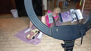 College Girl Gets Her Pussy Fucked with Rc Car