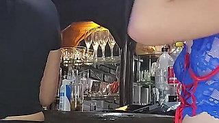 Girls Fucking with Strapless Dildo While We Watch