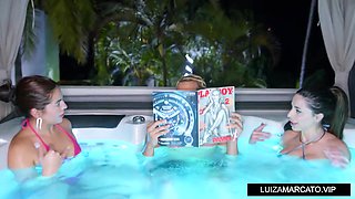 Luiza Marcato - My Friend Shares Her Boyfriend With Me And We Fuck Hard In The Jacuzzi