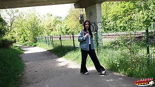 German Scout - Fit Slim Teen Viks Angel Pick up for Hard Casting Fuck in Germany