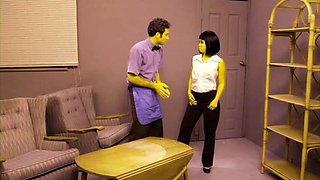 Amateur Blowjob Fun with Hot Body Brunette Babes