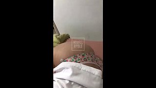 Stepsister Angell Apolo Gets Comforted with Big Dick After Boyfriend Fight - Blowjob & Doggy Creampie