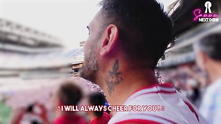 RIVER PLATE team lost.. so he took it out on my PUSSY - Date Night #36