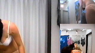 Latin amateur teen in store hidden cam HD
