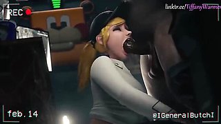 Hot Security Guard TiffanyWarmer in 3D Hentai Fantasy Fuck
