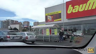 Hunt4k. wie ich eine junge muschi beim shoppen gekauft habe