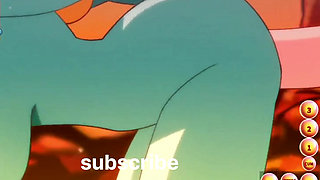 Zangya enjoys a huge cock pounding her little pussy from behind - Kame Paradise