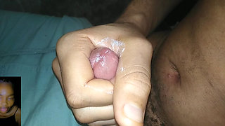 Masturbating with my boyfriend on a video call