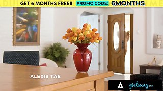 Girlsway - horny duo Bella Rolland & Alexis Tae have swingers 4some night - part 1&2