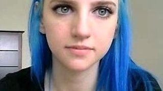 Amateur webcam babe dildo masturbation