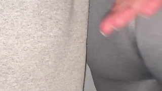 Stranger Touches Her Ass and Gets Hard for the Hand of an Unknown Girl
