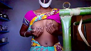 Sexy Bhabhi With Mask Naked Pressing Her Tits - Indian Hidden Cams