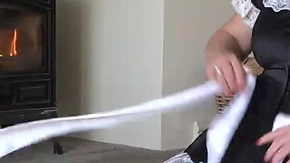 The sexy BBW maid