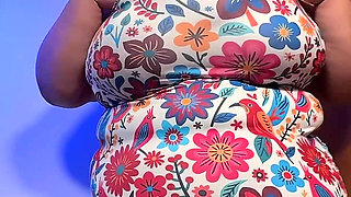 Angel BBW in Big Tits & Big Belly Madness