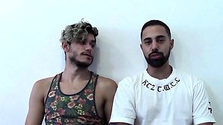 Aussie Amateurs Luca And Rhys Bareback After Deepthroat