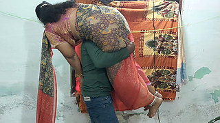 Mathvan, Who Lives in the Same House, Saw the House Owner’s Wife Wearing Panties and Wants to Taste Her