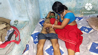Indian Desi Lal Sari Wali Bhabhi Ki Chudai