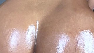 Horny and wild amateur black couple do a hardcore cam show