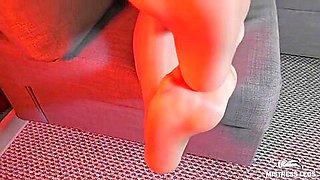 Mistress Legs - Pov Gently Nylon Foot Massage Of Beautiful