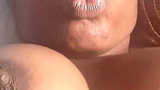 Maroon Dildo up My Red Hot Cunt and Ass
