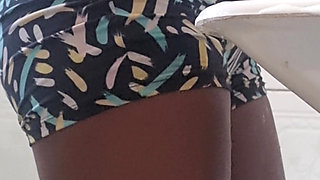 STEPFATHER SEES STEPDAUGHTER TIDYING UP HOUSE WITH SHORT CHORTE AND ASKED TO FUCK WITH HER PUSSY