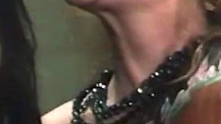 Marina Lotar: This Old Slut Gets Her Pussy Licked While Sucking Two Cocks