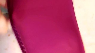 Big boob brunette masturbates on webcam