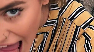 Kenzie Madison Reunites with Old Professor - Former Student Shows Perky Tits, Twerks & Rides Hard